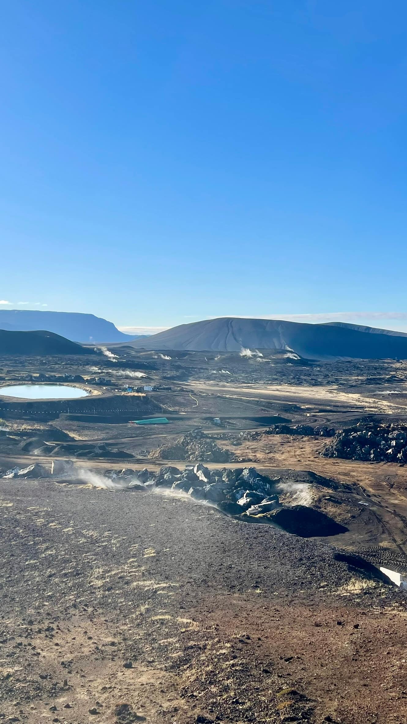 Lake Mývatn area Lake Mývatn area