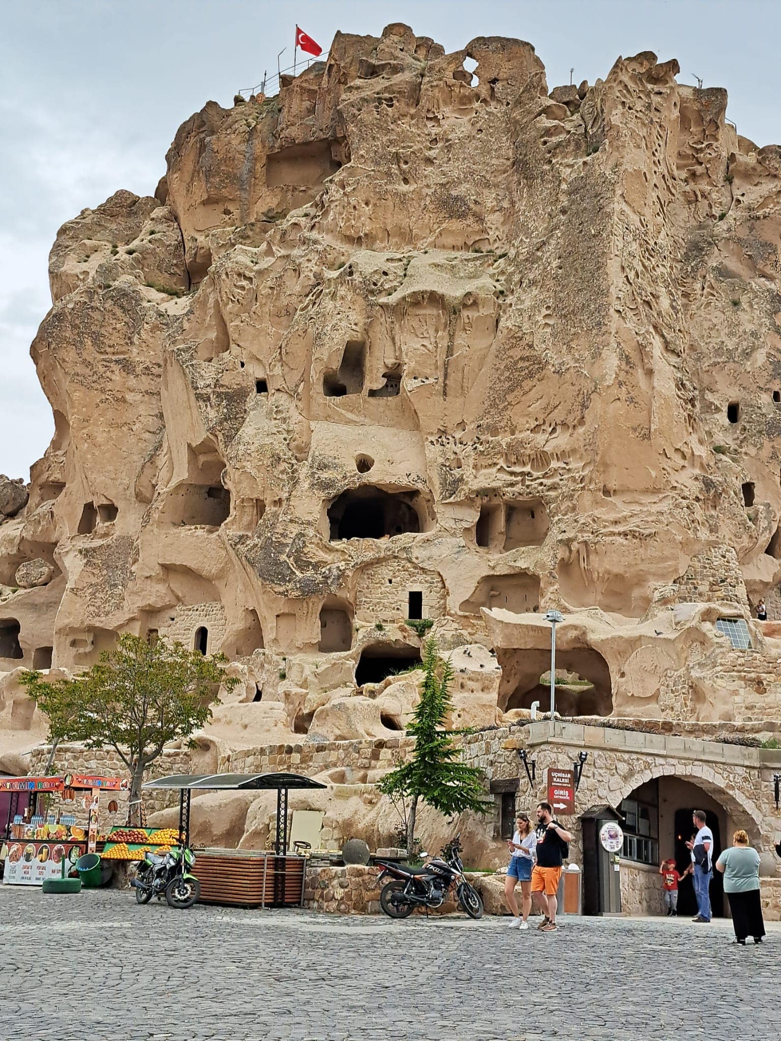 Uçhisar castle Uçhisar castle